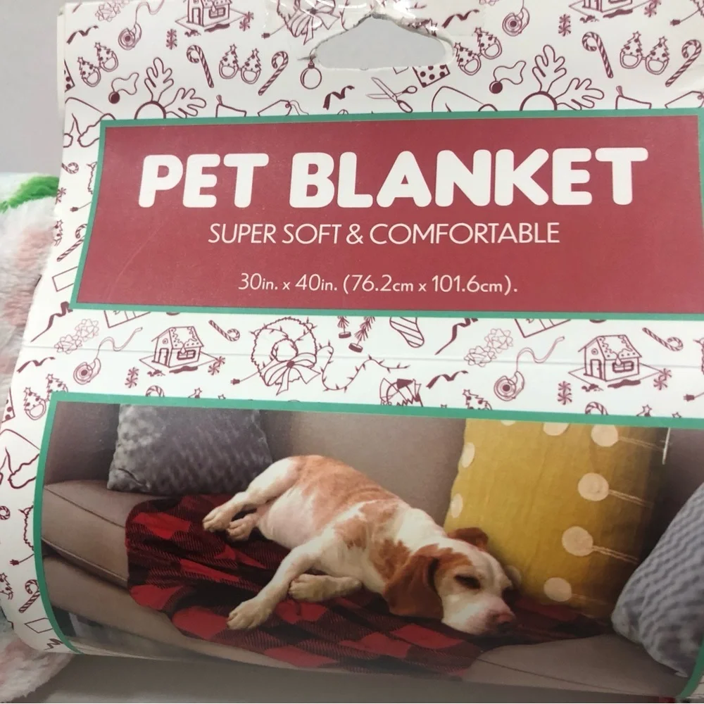 🐱HP🐶Holiday Pet Blanket
